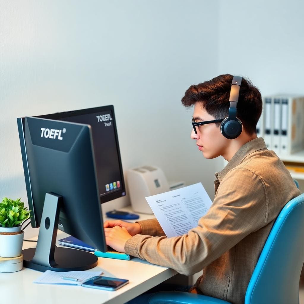 TOEFL preparation coaching class